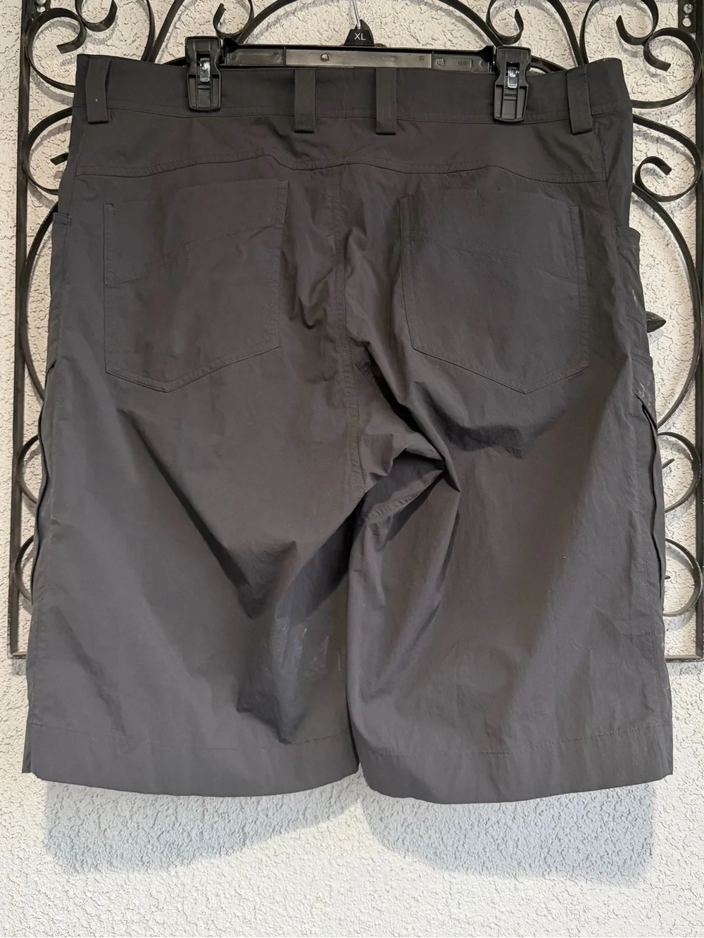 Arc'teryx Men's Gray Rampart Cargo Shorts